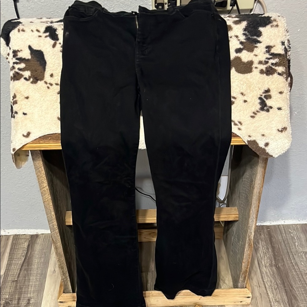 7 For All Mankind Jet Black Jeans